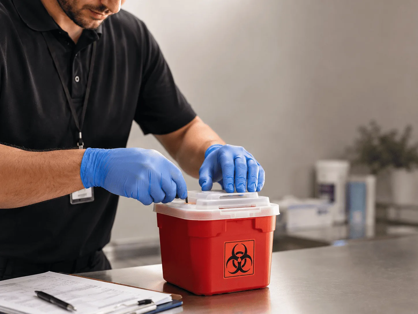 Why choose Sharps Waste Disposal in Luana, IA